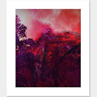 Red Forest Posters and Art